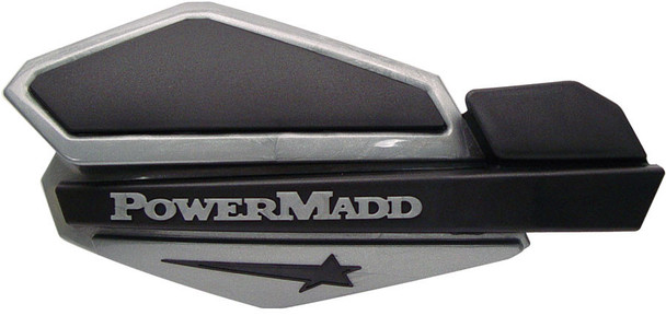 Powermadd Star Series Handguards (Silver/Black) 34200