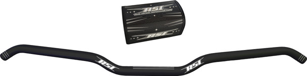 Rsi Hustler 7/8" Handlebar 1" Rise Black T6-10R-1