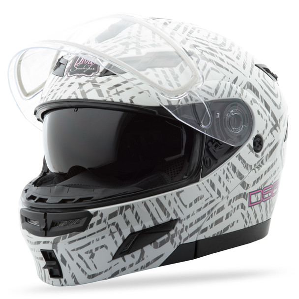 Gmax Gm-54S DSG Aztec Helmet White Xl 2548407