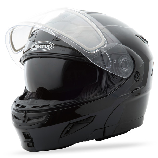 Gmax Gm-54S Modular Snow Helmet Black Md G254025