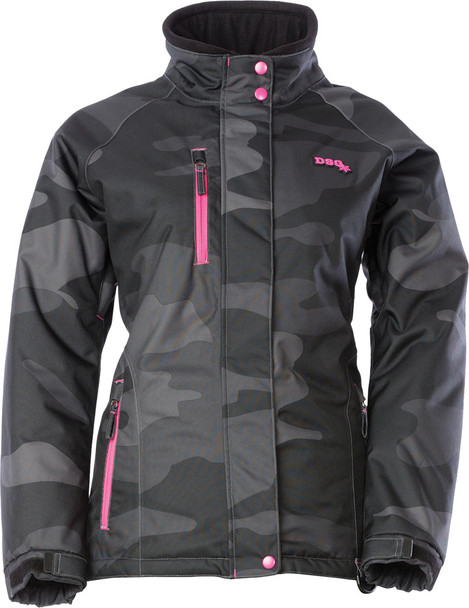 DSG Craze Jacket Xs Black/Camo/Pink 97055