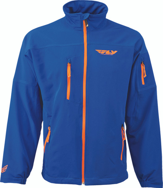 Fly Racing Fly Win-D Jacket Blue Lg Blue Lg 354-6101L