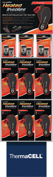 Thermacell 12/18 Pk Insole Display Proflex Hw20-12Men-Dummy