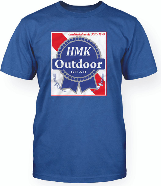 Hmk Blue Ribbon Tee Blue X Hm2Sstpbrblx