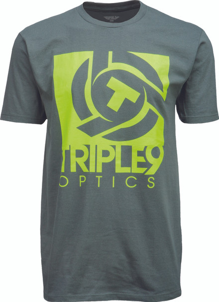 Triple 9 Logo Tee Charcoal Md 37-2756M