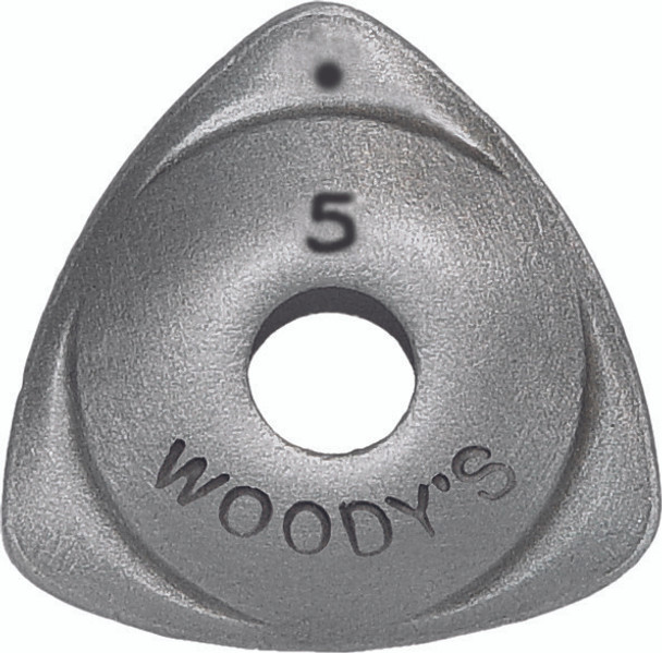 Woodys Digger Support Plate Triangle Alum. 48/Pk Awt-3775