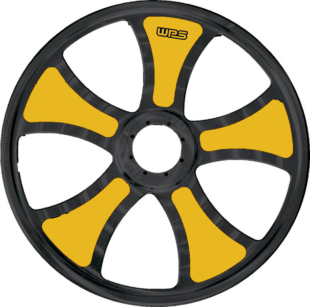 Tki Limited Billet Wheel Inserts Yellow 10" 10/Pk Tki-Yi10