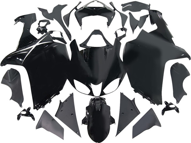 Yana Shiki Fairing Kit Zx-6R Black Bkk304Bck