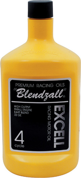 Blendzall Excell 4-Cycle Motor Oil 0W-5 Kart 1Gal F-454G