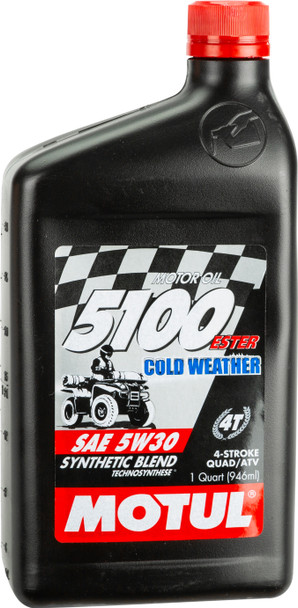 Motul 5100 Ester/Synthetic Engine Oil 5W30 1Qt 108083