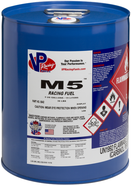 Vp Racing M5 Vp Fuel 5 Gal Pail 5842