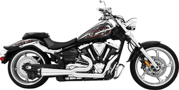 Freedom Exhaust 2 Into 1 Chrome V-Star 950 My00135