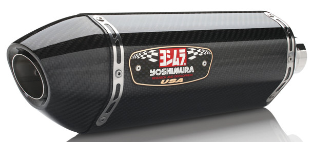 Yoshimura Street R-77 Slip-On Exhaust Ss-Cf-Cf 1500120220