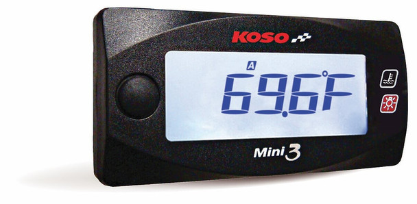 Koso Koso Mini Dual Temp Gauge Ba003170