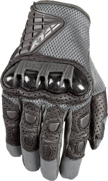 Fly Racing Coolpro Force Gloves Black/Silver 2X #5841 476-4114~6