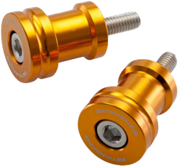 Zeta Swingarm Spools M6 Gold Yam Zs93-1404