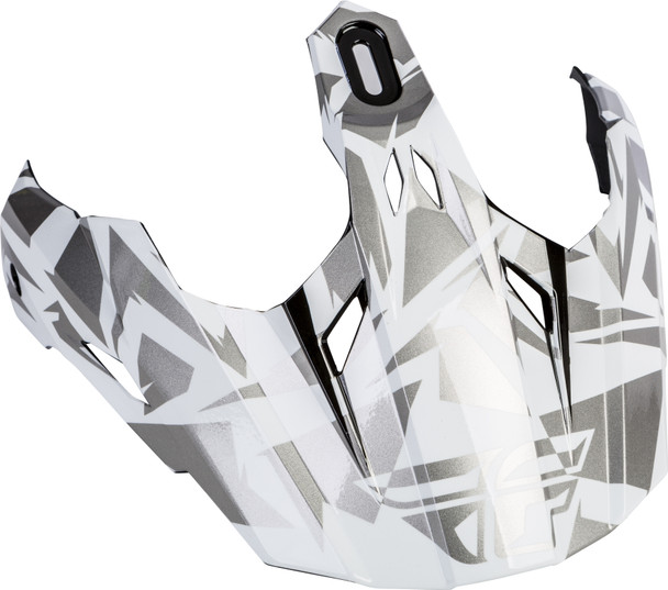 Fly Racing Trekker Nova Helmet Visor White/Grey 73-3116