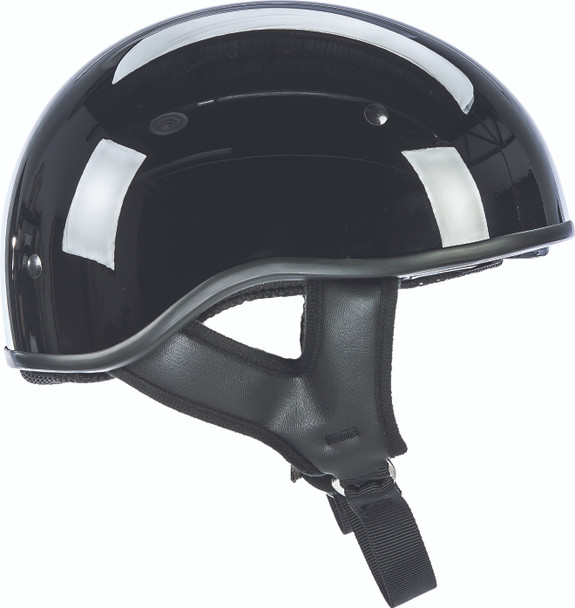 Fly Racing .357 Solid Half Helmet Black 2X 73-8200-6