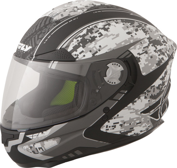 Fly Racing Luxx Camo Helmet Grey Xs F73-8321Xs