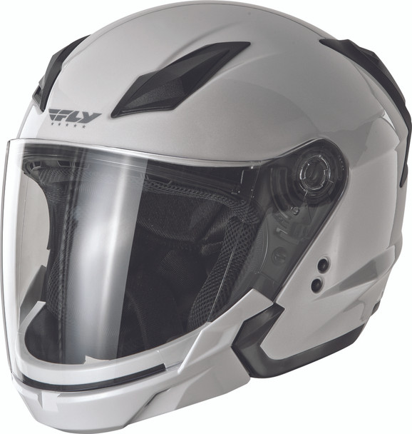 Fly Racing Tourist Solid Helmet Pearl White Xl F73-8104~5