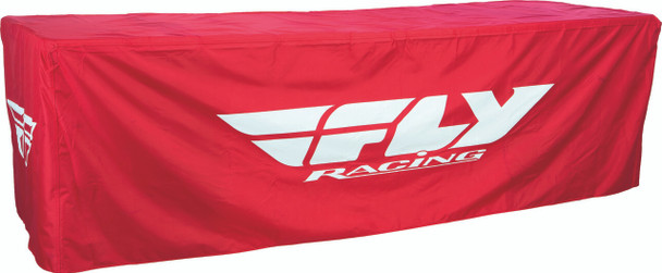 Fly Racing Table Cover Red 8'X30"X30" Table Cover 8' Red