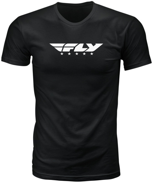 Fly Racing Fly Street Tee Black Lg 352-0360~4