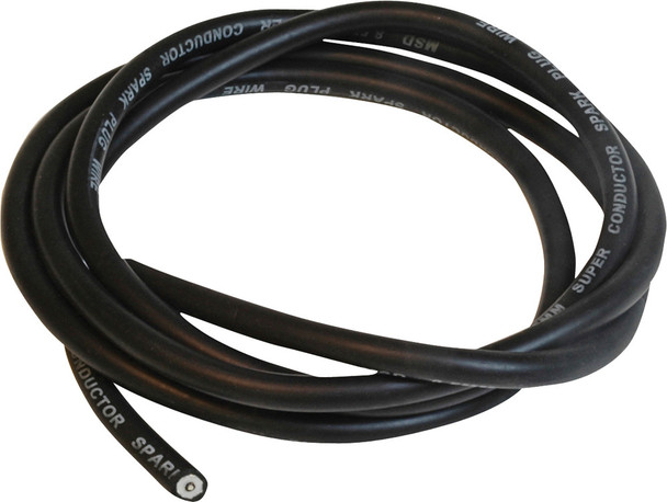 Msd 8.5Mm Super Conductor Spark Pl Ug Wire - 6' (Black) 34033