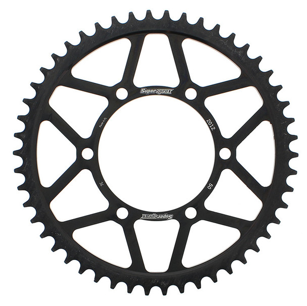 Supersprox Rear Sprocket Steel 50T-525 Blk Tri Rfe-2012-50-Blk