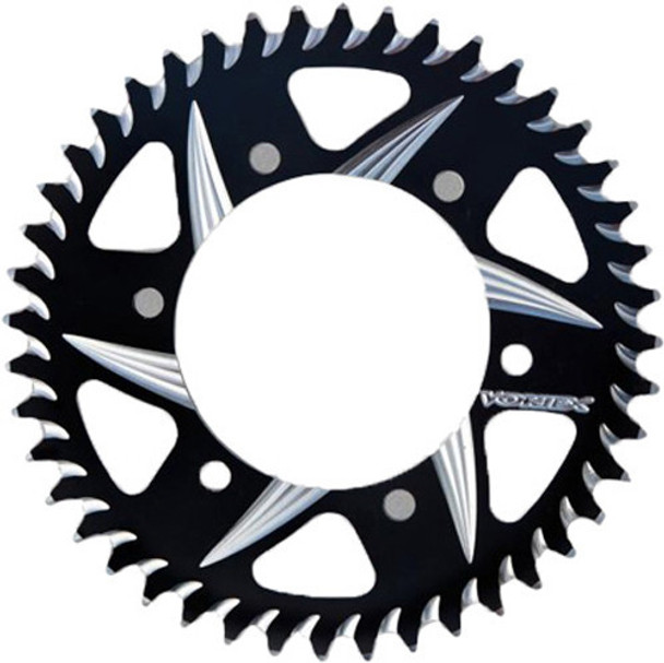 Vortex Rear Cat5 Sprocket Aluminum 38T-520 Blk Duc 110Azk-38