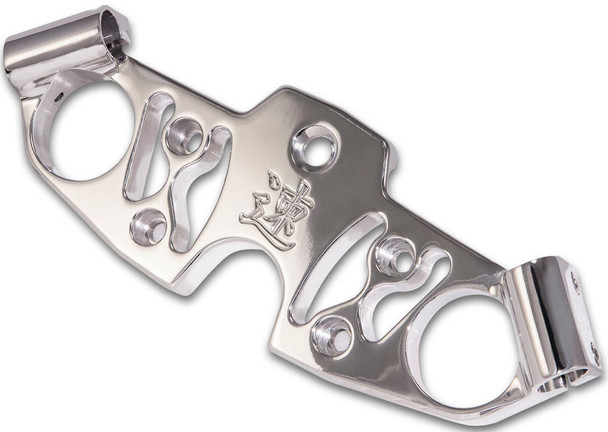 Yana Shiki Top Clamp Polished Skeleton Suz Gsx1300R '99-12 A4267