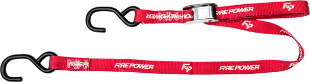 Fire Power 1" Tie-Down Red 2/Pk 29-13012