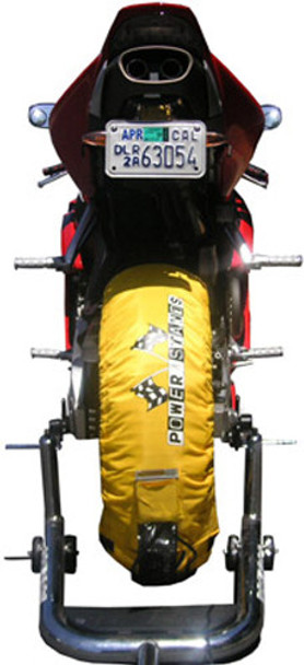 Psr Powerstands Tire Warmers Yellow 00-00170-03