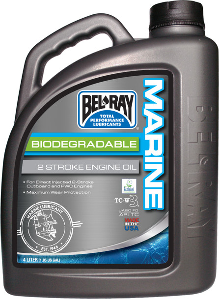 Bel-Ray Marine Biodegradable 2-Stroke Engine Oil 4L 99700-Bt4