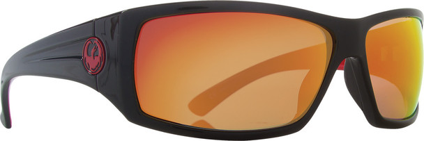 Dragon Cinch Sunglasses Jet Red W/Perf. Polar Lens 720-2206
