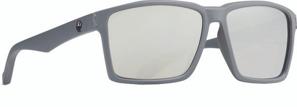 Dragon Method Sunglasses Matte Grey W/Silver Ion Lens 335845915035