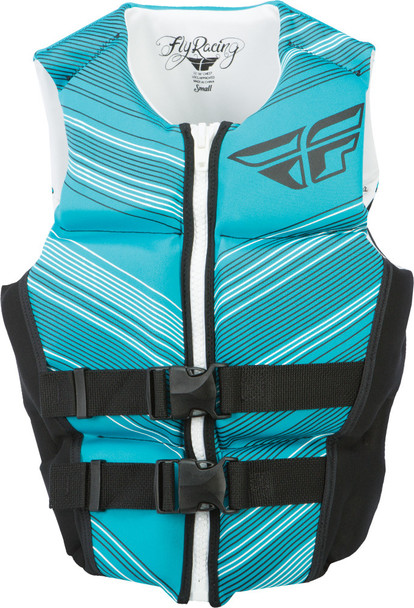 Fly Racing Ladies Neoprene Vest Aqua/Blac Xs 142424-505-810-16