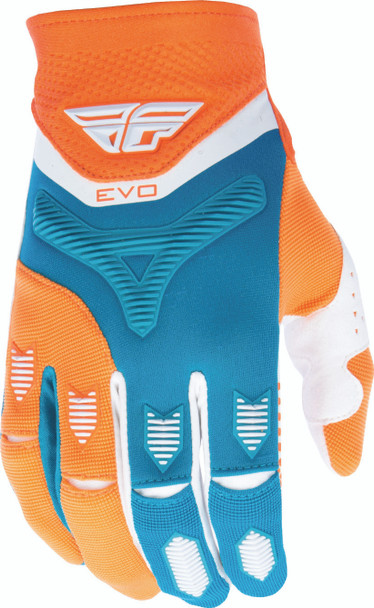 Fly Racing Evo Glove Orange/Dark Teal 3X 370-11713