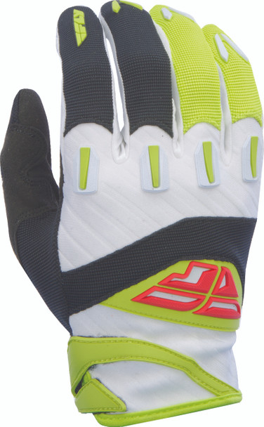 Fly Racing F-16 Glove Black/Lime Sz 5 Ym 370-91505