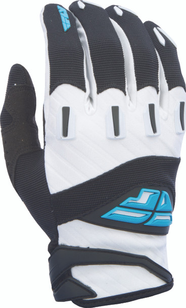 Fly Racing F-16 Glove Black/White Sz 9 M 370-91009