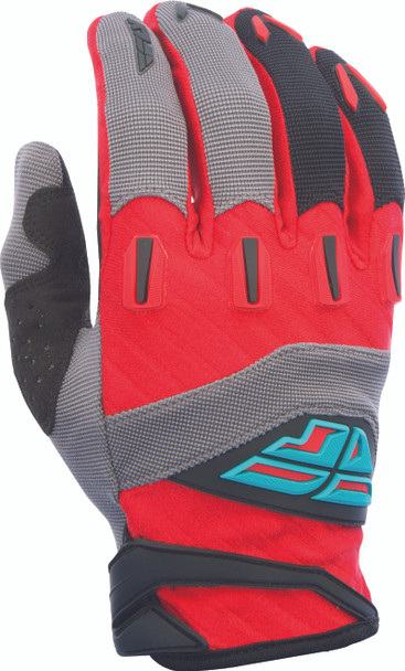 Fly Racing F-16 Glove Red/Black/Grey Sz 3 Yxs 370-91203