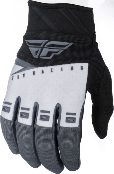 Fly Racing F-16 Gloves Black/White/Grey Sz 11 372-91011