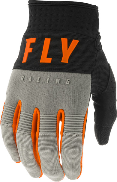 Fly Racing F-16 Gloves Grey/Black/Orange Sz 06 373-91506