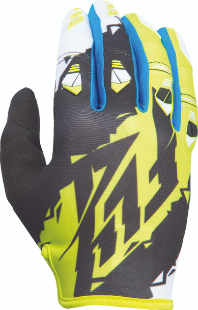 Fly Racing Kinetic Glove Black/Lime Sz 10 L 370-41510