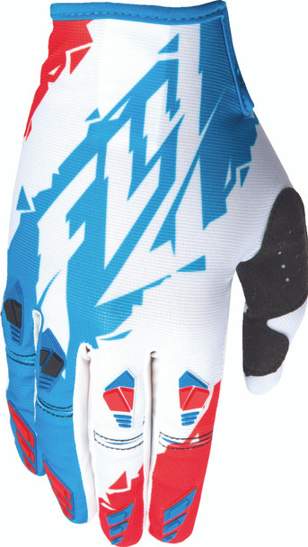 Fly Racing Kinetic Glove Red/White/Blue Sz 11 X 370-41111