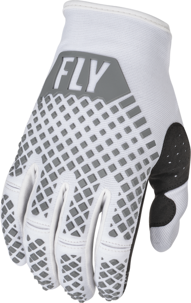Fly Racing Kinetic Gloves White Xl 375-412X