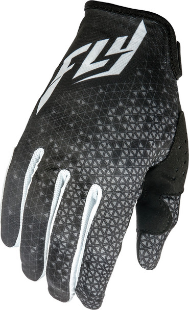 Fly Racing Lite Gloves Black/Grey Sz 6 369-01006