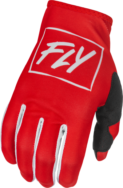 Fly Racing Lite Gloves Red/White Sm 375-712S