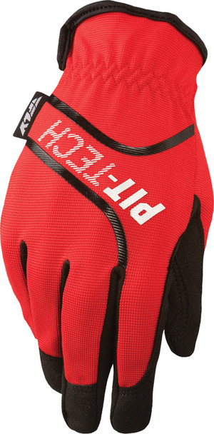 Fly Racing Pit Tech Lite Gloves Red Sz 11 365-04211