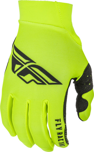 Fly Racing Pro Lite Gloves Hi-Vis/Black Sz 10 372-81310