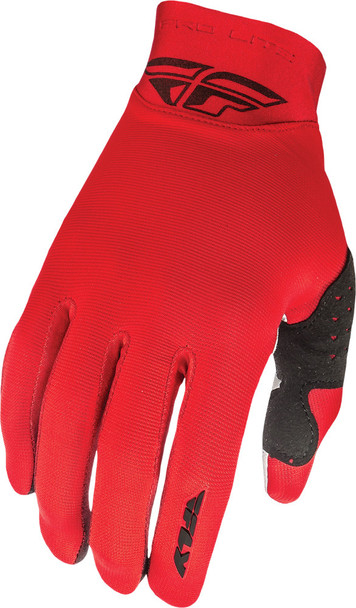 Fly Racing Pro Lite Gloves Red Sz 10 369-81210